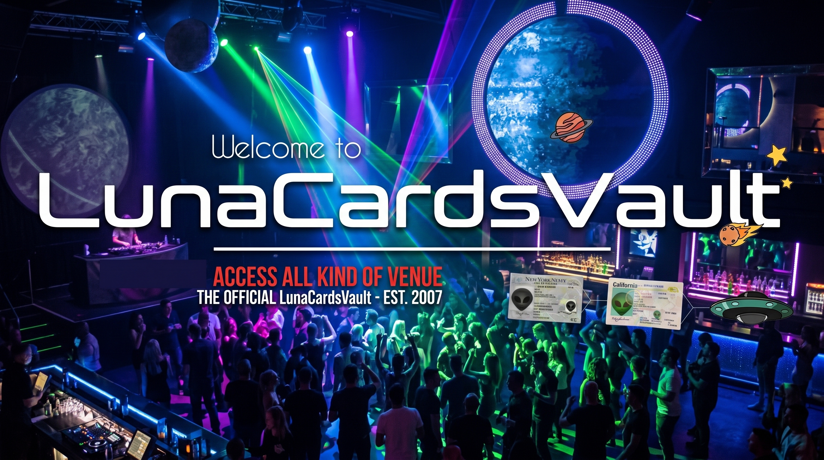 LunaCardsVault — Premium Fake IDs