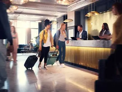 Travel car rental and hotel stay